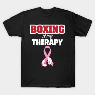 Boxing Is My Therapy T-Shirt